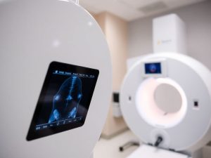 Echipament de imagistică medicală avansat în clinică.