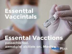 Vaccin disponibil la MedicPlus, pregătire de vaccinare.